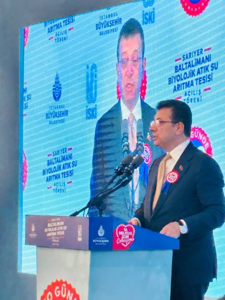 Baltalimanı İSKİ Atık Su Arıtma Tesisi Açılışı