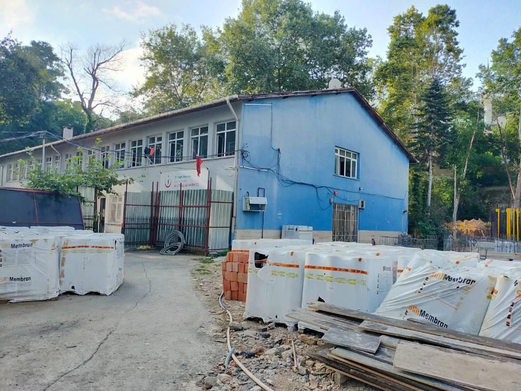 Behçet Kemal Çağlar Lisesi İnşaatı devam Ediyor