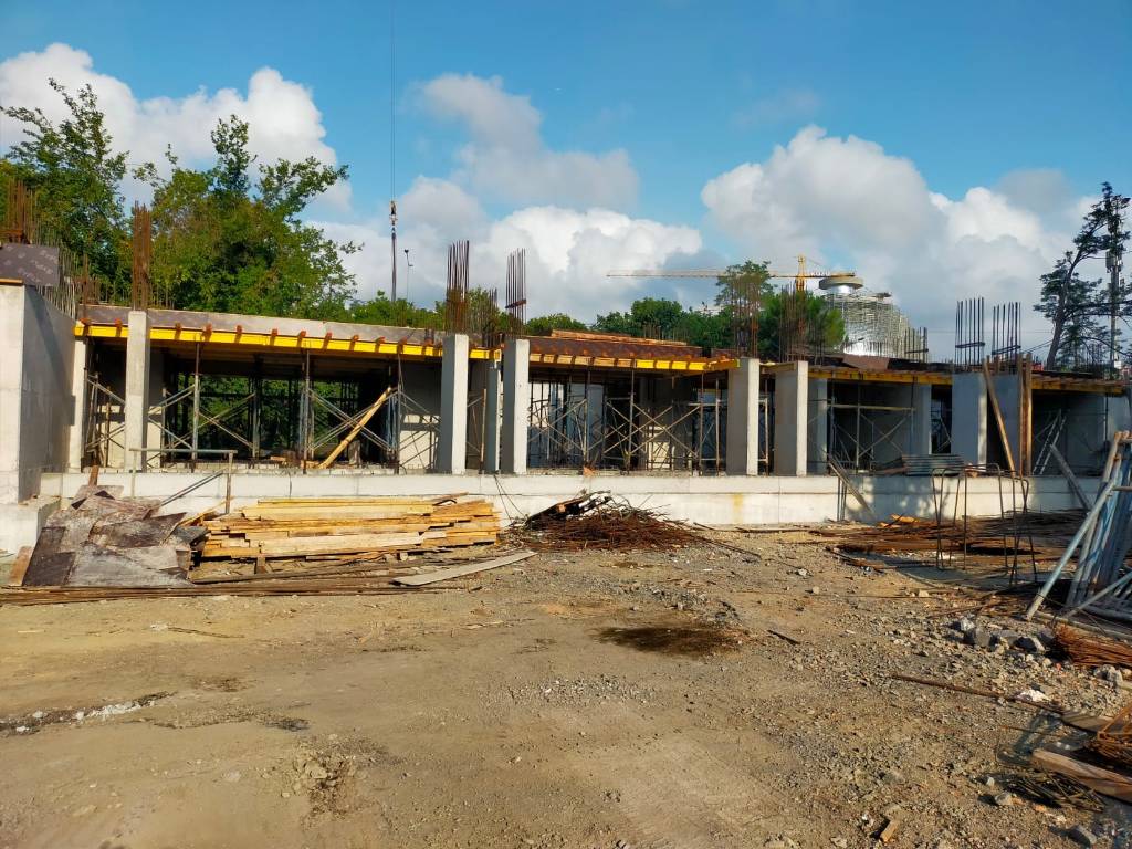 Behçet Kemal Çağlar Lisesi İnşaatı devam Ediyor