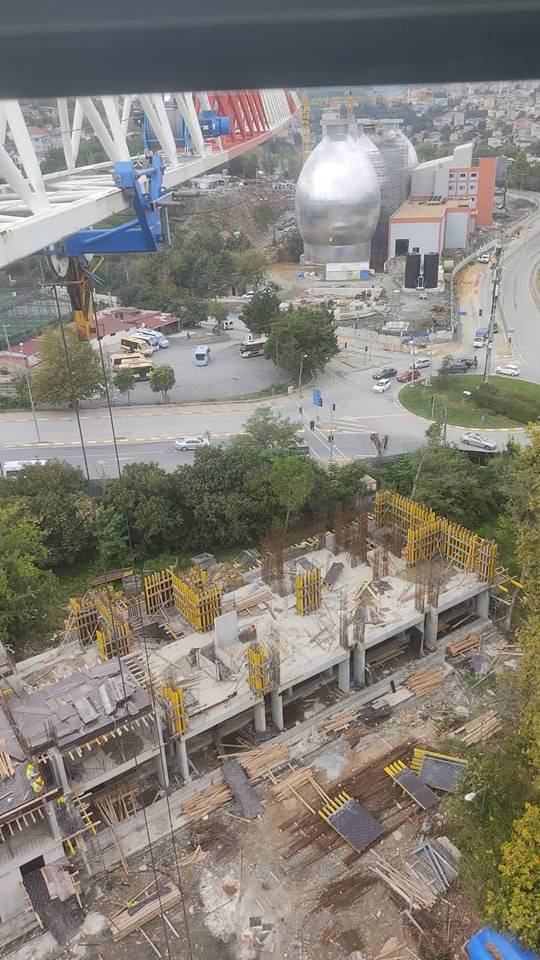 Behçet Kemal Çağlar Lisesi İnşaatı devam Ediyor