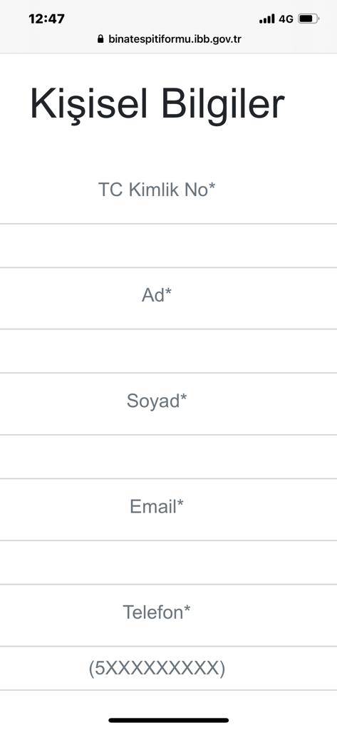 İBB Bina Tespit Uygulaması