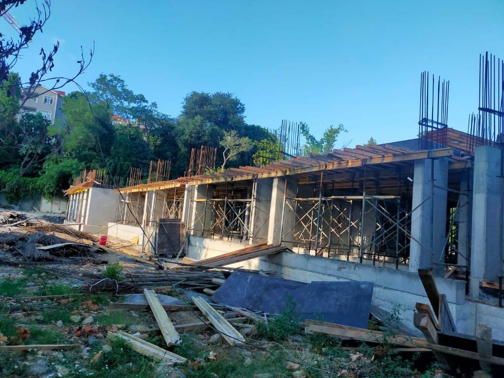 Behçet Kemal Çağlar Lisesi İnşaatı devam Ediyor