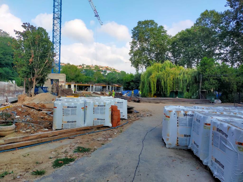 Behçet Kemal Çağlar Lisesi İnşaatı devam Ediyor