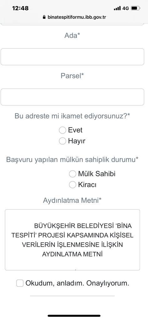 İBB Bina Tespit Uygulaması