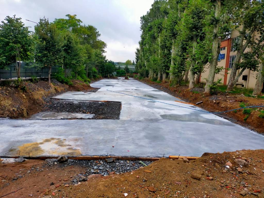 Behçet Kemal Çağlar Lisesi İnşaatı devam Ediyor