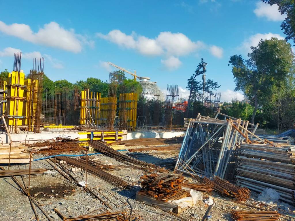 Behçet Kemal Çağlar Lisesi İnşaatı devam Ediyor