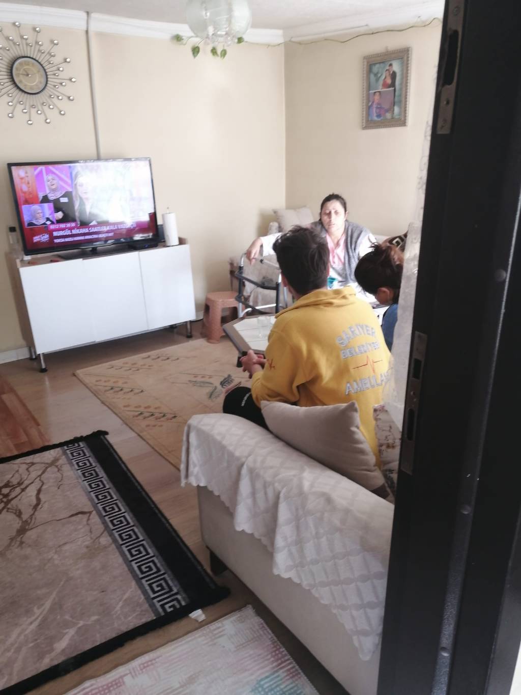 Sarıyer Belediyesi Sağlık Personelleri Çalışıyor