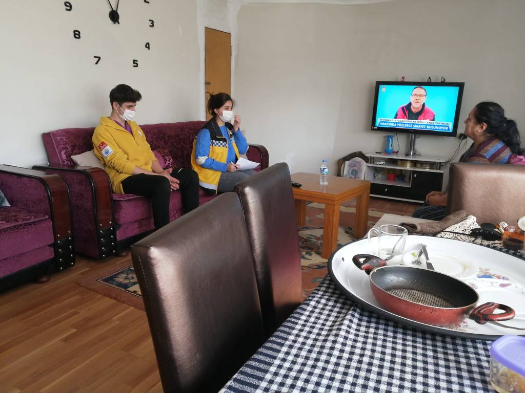 Sarıyer Belediyesi Sağlık Personelleri Çalışıyor