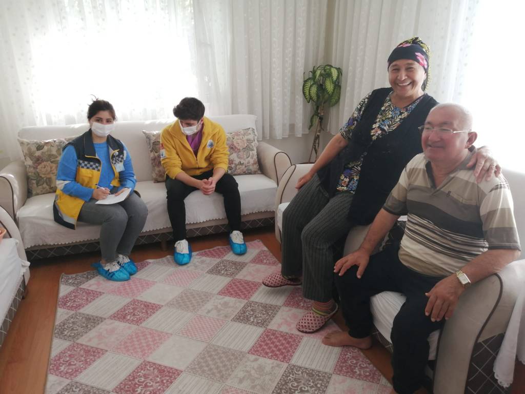 Sarıyer Belediyesi Sağlık Personelleri Çalışıyor