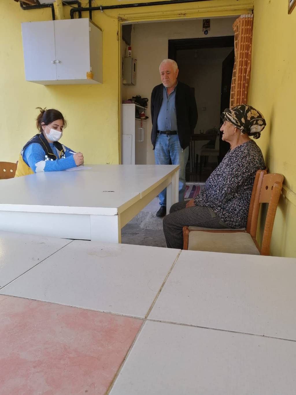 Sarıyer Belediyesi Sağlık Personelleri Çalışıyor
