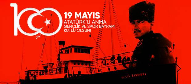 19 Mayıs Gençlik ve Spor Bayramı Kutlu Olsun