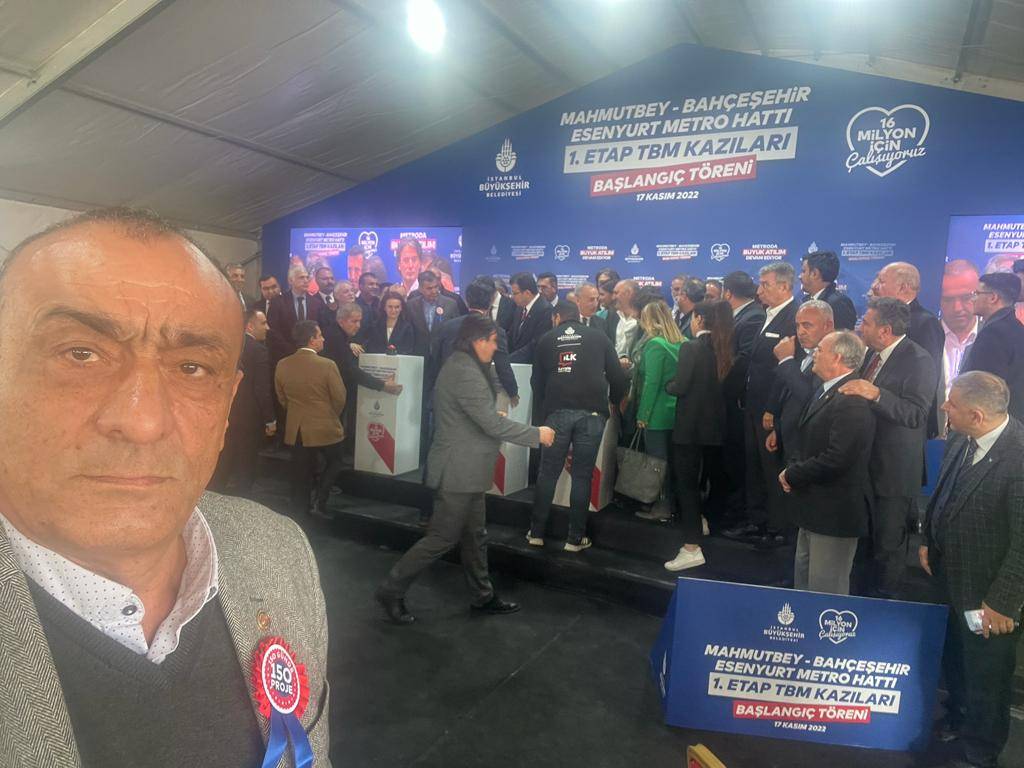 İBB etro Hattı Başlangıç Töreni