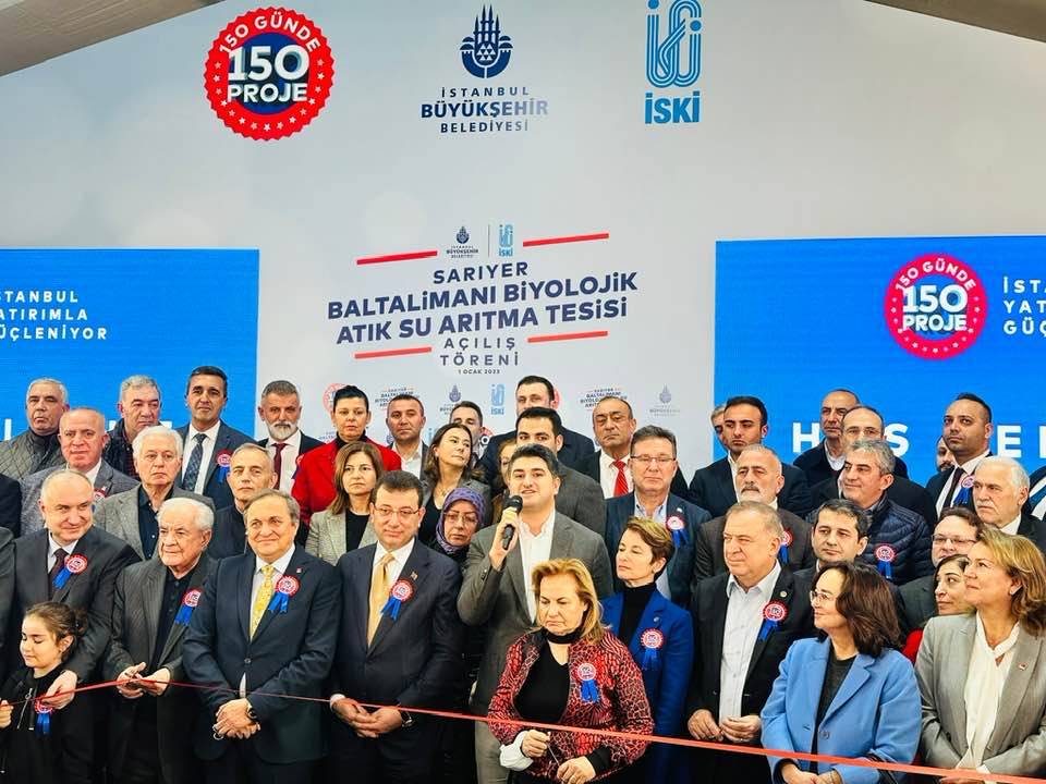 Baltalimanı İSKİ Atık Su Arıtma Tesisi Açılışı