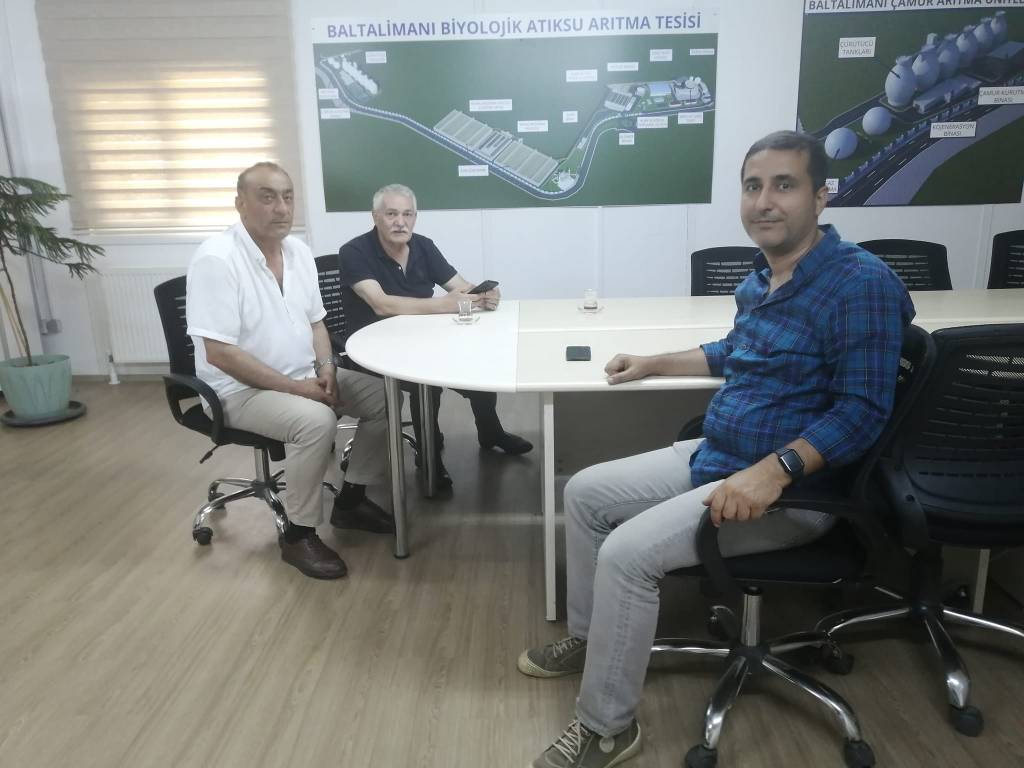 Koku Problemine Yönelik Arıtma Tesisinin Sorumlusu ile Toplantı Yaptık