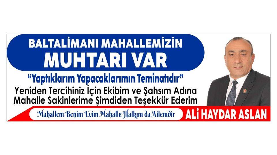 Muhtarlık Adayı