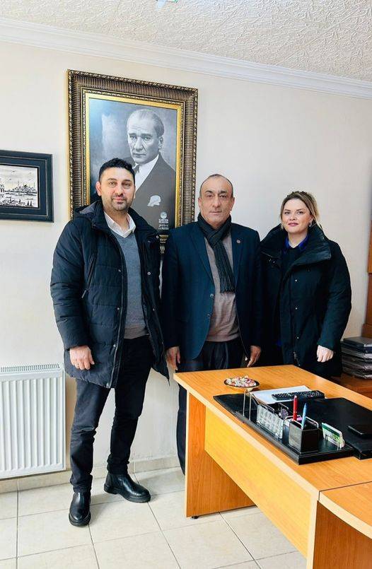 İBB muhtarlıklar müdürlüğü Sarıyer bölge sorumlusu bilgi alışverişinde bulunduk